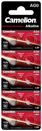Camelion AG0 / LR63 Alkalický knoflíkový článok B10
