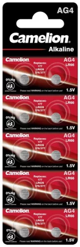 Alkalické batérie Camelion AG4 / LR66 B10
