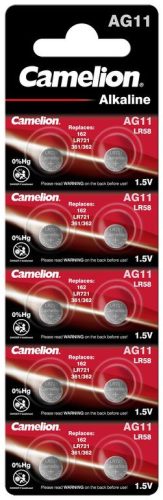 Camelion AG11 / LR58 Alkalický knoflíkový článok B10