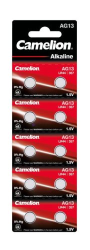 Camelion AG13 / LR44 Alkalický knoflíkový článok B10