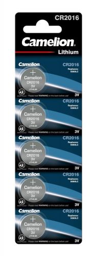 Lítiová gombíková batéria Camelion CR2016 B5
