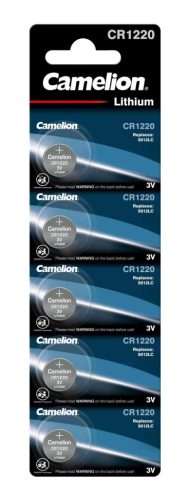 Lítiová batéria Camelion CR1220 Gomb B5