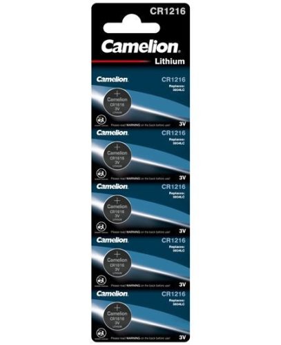 Lítiová gombíková batéria Camelion CR1216 B5