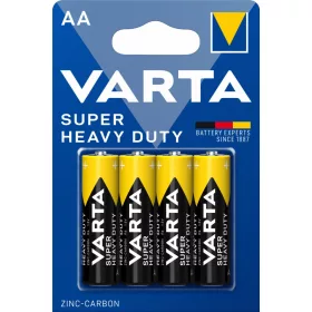   VARTA Superlife polovičná životnosť tužkovej batérie AA LR6 B4