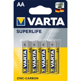   VARTA Superlife polovičná životnosť tužkovej batérie AA LR6 B4