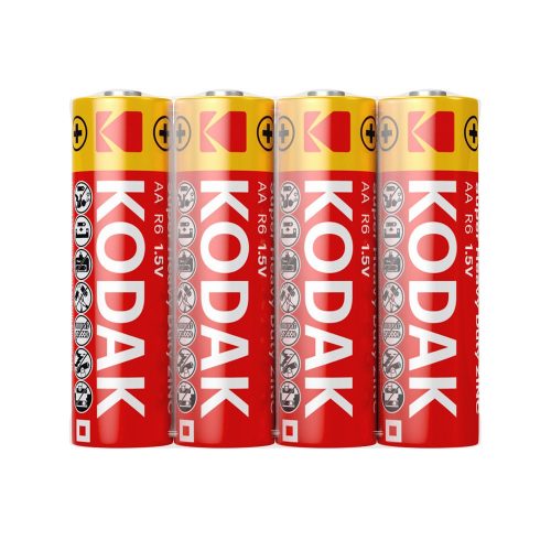Kodak Extra zinková polorýchla tužková batéria AA (1,5 V) LR6 (zmršťovacia) S4