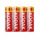 Kodak Extra zinková polorýchla tužková batéria AA (1,5 V) LR6 (zmršťovacia) S4