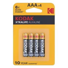   Kodak Xtralife alkalická mikro batéria AAA s dlhou životnosťou (1,5 V) B4