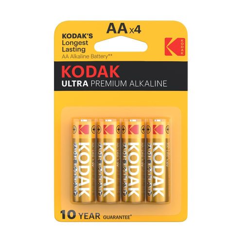 Alkalická tužková batéria Kodak Ultra Premium AA LR6 (1,5 V) B4