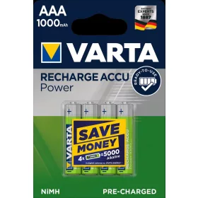 VARTA Battery POWER R2U Micro 1000mAh AAA B4