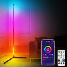   WiFi Smart RGB rohové svetlo, stojacia lampa, náladové svetlo - s diaľkovým ovládaním