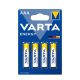 VARTA Energy Alkalická mikro batéria AAA B4 s dlhou životnosťou