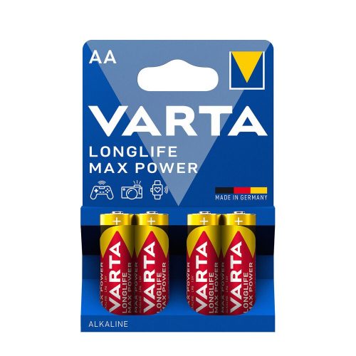 Alkalická tužková batéria VARTA Longlife Max Power LR6 AA B4