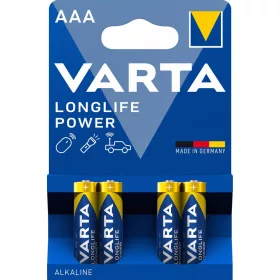   VARTA Longlife Power Alkalická mikro batéria AAA B4 s dlhou životnosťou