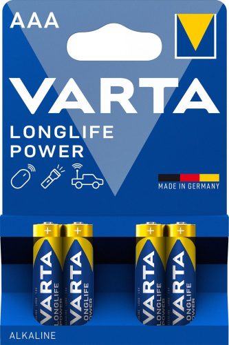 VARTA Longlife Power Alkalická mikro batéria AAA B4 s dlhou životnosťou
