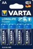 Alkalická batéria VARTA Longlife Power AA LR6 B4