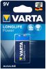 Alkalická 9V batéria VARTA Longlife Power B1