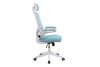 Kancelárske otočné kreslo, ergonomické kreslo White-Menta
