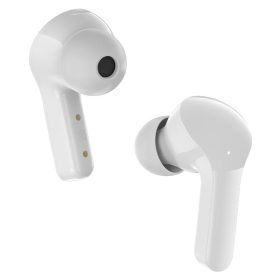   Zelux vezeték nélküli fülhallgató, Bluetooth 5.3, zajszűrés, kijelző, fehér