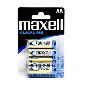 Alkalická batéria Maxell AA (LR6) B4