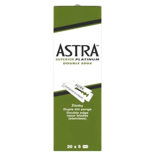 Astra Blade superior platinum dvojité ostrie 20 balení / 5ks