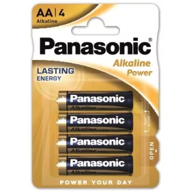 Panasonic ALKALINE Power AA LR6 B4