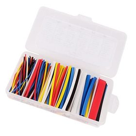   Sada zmršťovacích trubičiek, rôzne veľkosti, farba, 10 cm, 100 ks