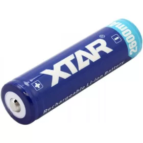 Ochrana lítium-iónovej batérie Xtar 18650 2600 mAh