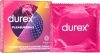 Kondómy Durex Pleasure Me, 3 kusy, rebrovaný a bodkovaný dizajn