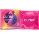 Kondómy Durex Pleasure Me, 3 kusy, rebrovaný a bodkovaný dizajn