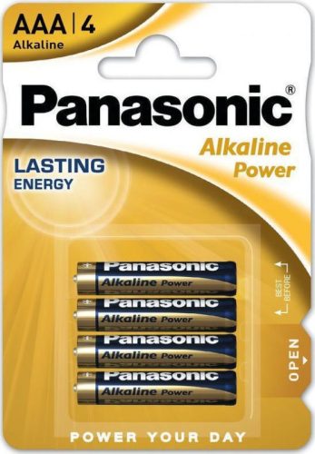 Panasonic ALKALINE Power micro batéria s dlhou životnosťou AAA LR06 B4
