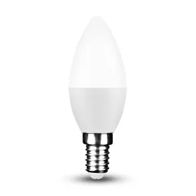 BC LED žiarovka 6W E14 C35 Zdroj svetla 6500K
