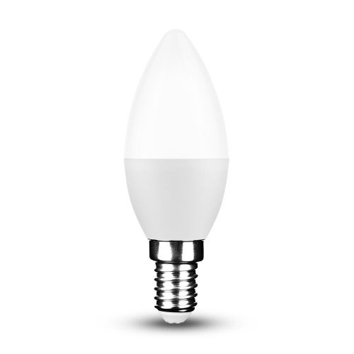 BC LED žiarovka 6W E14 C35 Zdroj svetla 6500K