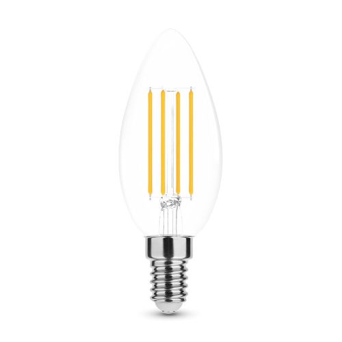 Trixline LED žiarovka C35 5W E14 Zdroj svetla sviečky 2700K