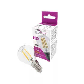   Trixline Led Filament dekoratívna žiarovka G45 5W E14 malý svetelný zdroj 2700K