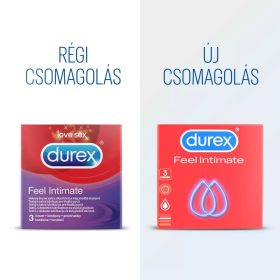   Kondómy Durex Feel Intimate, 3 kusy, ultra tenké, s extra lubrikáciou