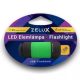 Zelux Led USB dobíjacia baterka 0,5W zelená