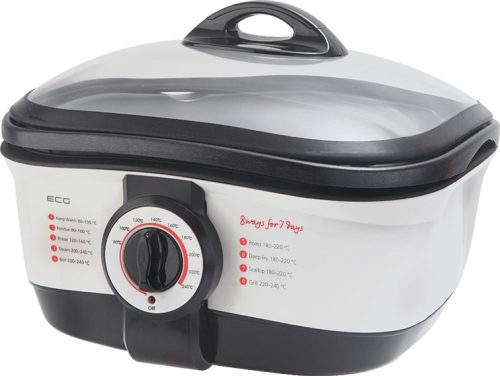 ECG MH 158 Multifunkčný hrniec, 8 v 1, 2,9 l, 80-240 °C, 1500 W, nepriľnavý povrch
