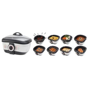   ECG MH 158 Multifunkčný hrniec, 8 v 1, 2,9 l, 80-240 °C, 1500 W, nepriľnavý povrch