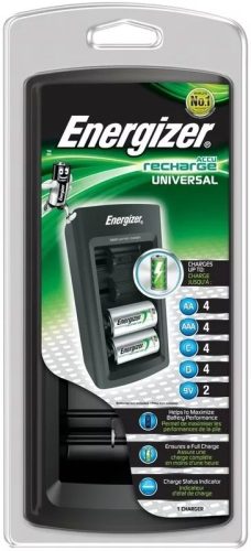 Univerzálna nabíjačka Energizer pre batérie AA-AAA-C-D-9V