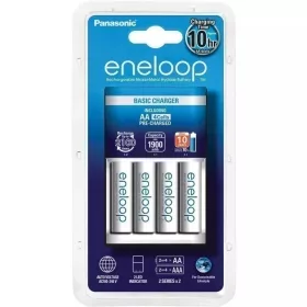 Nabíjačka Panasonic eneloop Basic + 4 batérie 1900 mAh