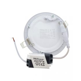 Trixline LED panel kruhový zapustený 6W 4200K