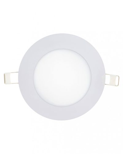 Trixline LED panel okrúhly zásuvný 6W teplý biely
