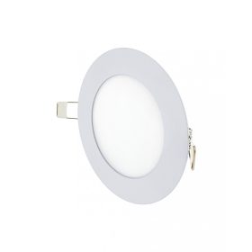 Trixline LED panel okrúhly zásuvný 6W teplý biely