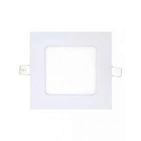 LED panel zapustený štvorcový 6W 2700K
