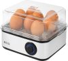 Elektrický varič vajec - kapacita 8 vajec, 3 úrovne varenia, automatický INOX UV5080