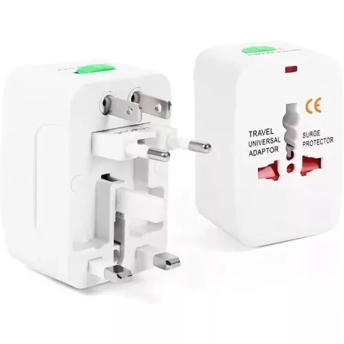 Nemzetközi utazó adapter készlet, konnektor átalakító szett