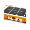 Powerbank napelemmel, Led lámpával 4500 mAh