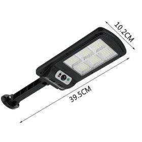   Solárna LED lampa s nástenným držiakom, snímačom pohybu, diaľkovým ovládaním 200W