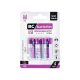 BC micro usb dobíjacia tužková batéria AA 1000 mAh RH6 1,2V B4